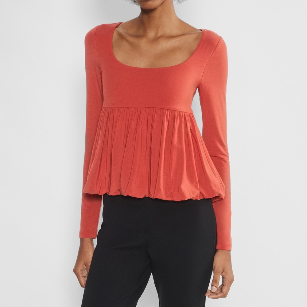 Wilfred Maisie Squareneck Peplum top